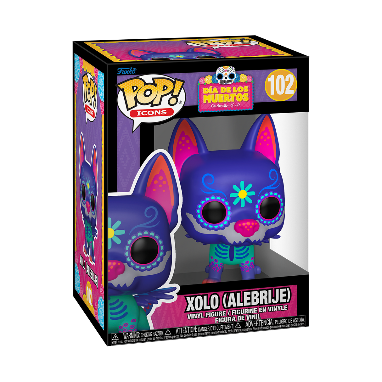 Funko Pop! Icons: Dia De Los Muertos: Xolo (Alebrije)