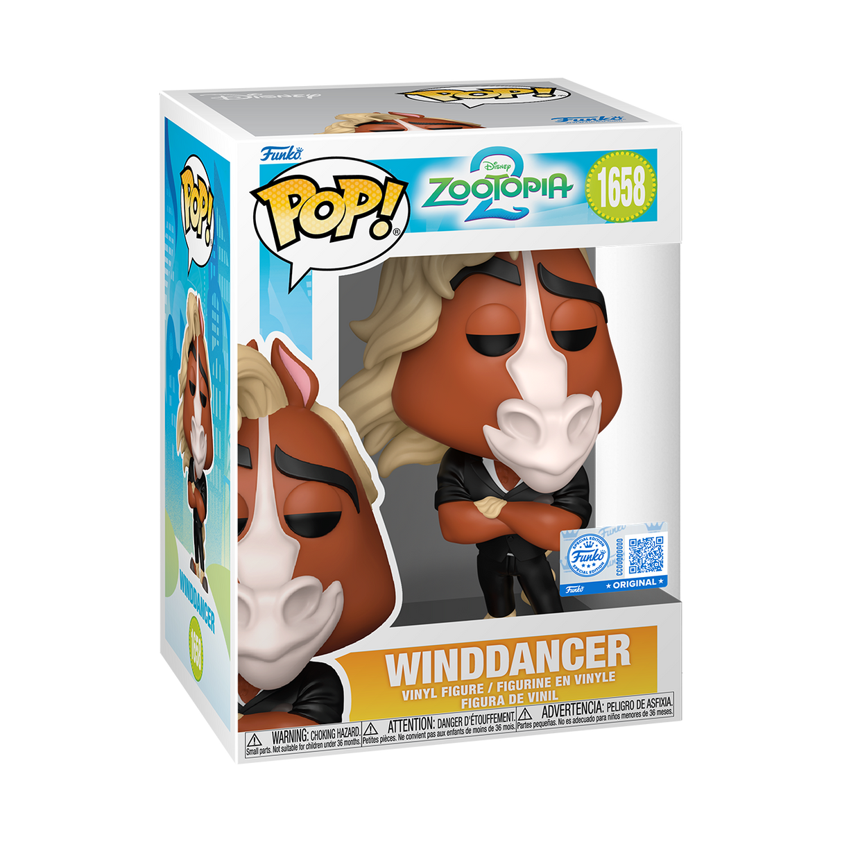 Funko Pop! Disney: Zootopia 2: Winddancer (Specialty Series Exclusive)