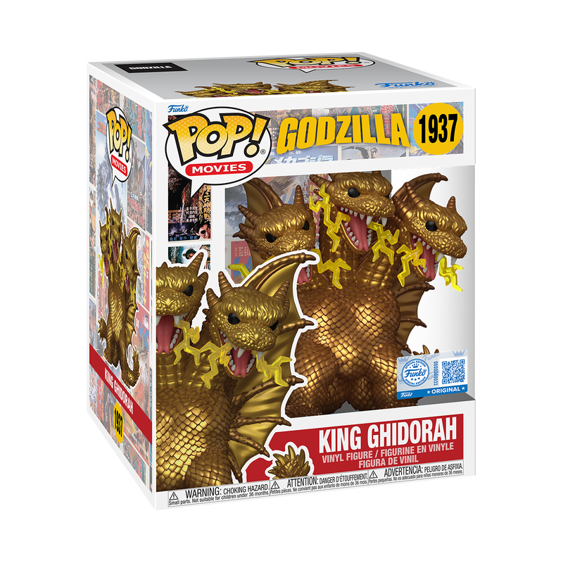 Funko Pop! Movies: Godzilla: King Ghidorah (Super 6") (Game Stop Exclusive)