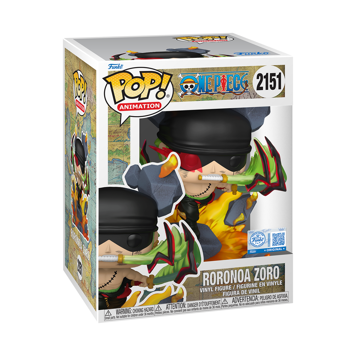 Funko Pop! Premium: One Piece: Roronoa Zoro (Amazon Exclusive)