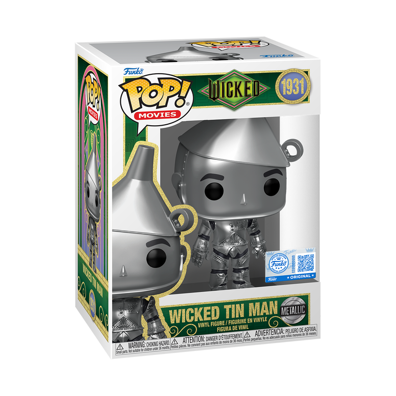 Funko Pop! Movies: Wicked for Good: Tinman (Metallic) (Funko Special Edition)