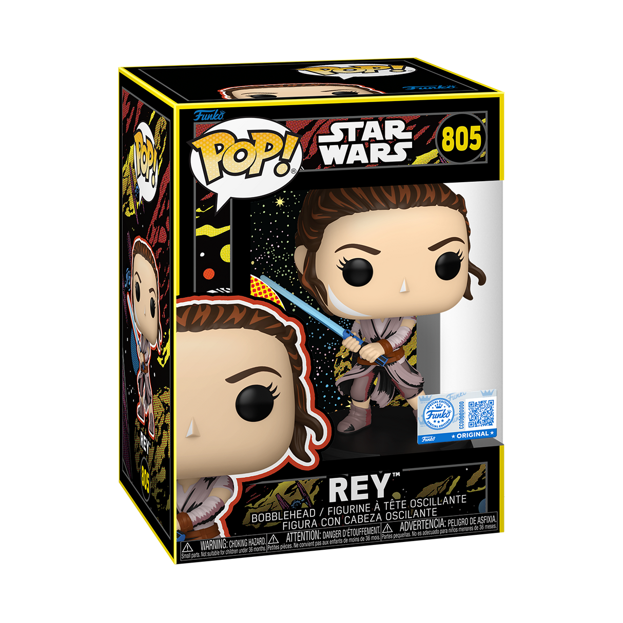 Funko Pop! Star Wars: Rey (Retro Series) (Target Exclusive)