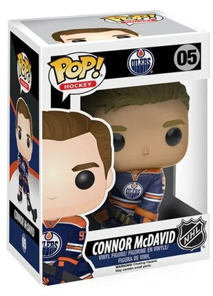 Funko Pop! Hockey: NHL's Edmonton Oilers: Connor McDavid (Canada Exclusive)