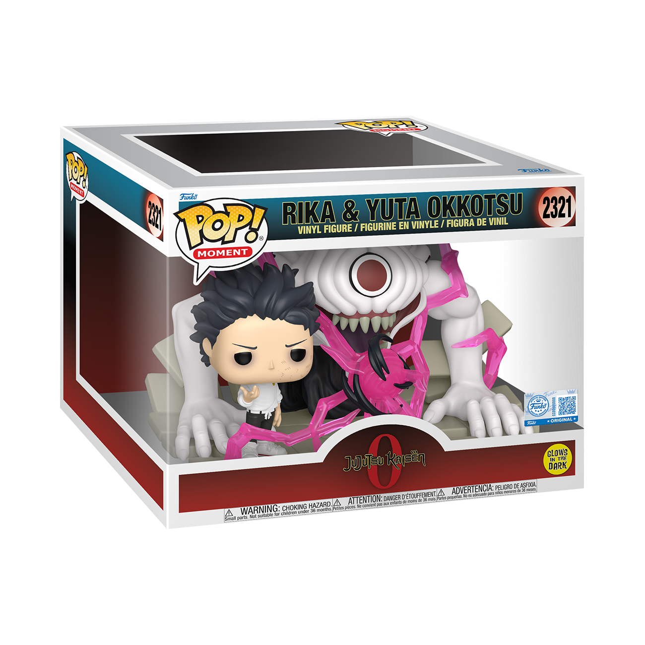 Funko Pop! Moment: Jujutsu Kaisen 0: Rika & Yuta Okkotsu (GameStop