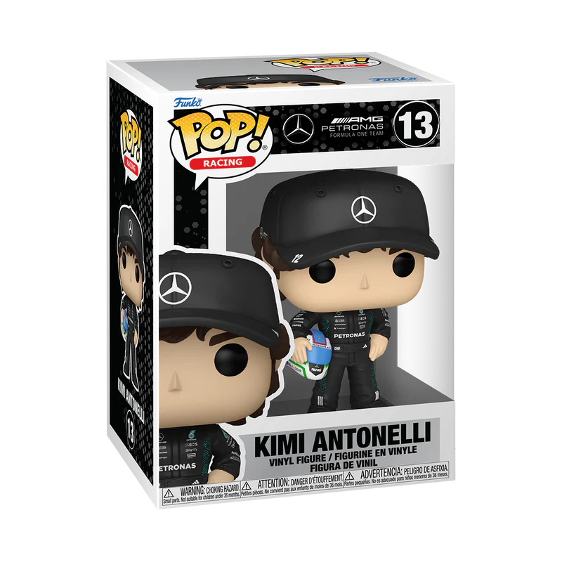 Funko Pop! Racing: Merceds AMG Petronas Formula One Team - Kimi Antonelli