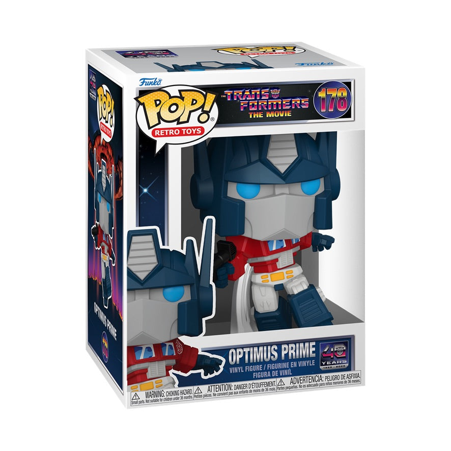 Funko Pop! Retro Toys: Transformers The Movie: Optimus Prime