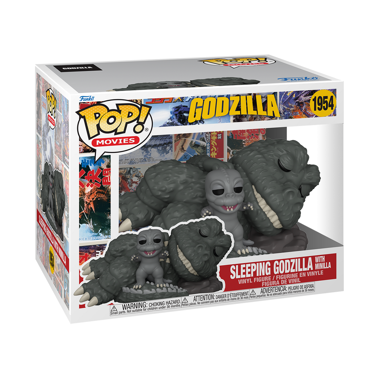 Funko Pop! Movies: Godzilla: Sleeping Godzilla with Minilla