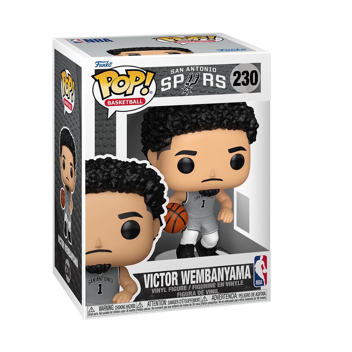 Funko Pop! Basketball: NBA's San Antonio Spurs: Victor Wembanyama