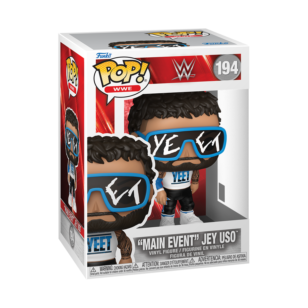 Funko Pop! WWE: Main Event Jey Uso