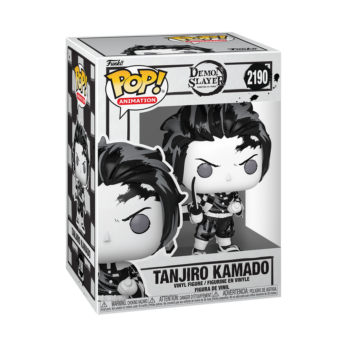 Funko Pop! Animation: Demon Slayer: Tanjiro (Sumi-Ink)