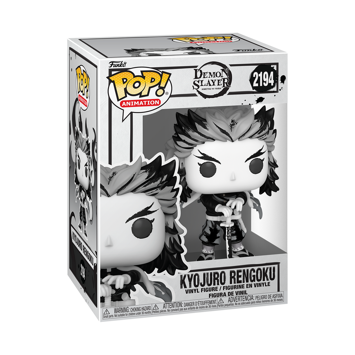Funko Pop! Animation: Demon Slayer: Rengoku (Sumi-Ink)