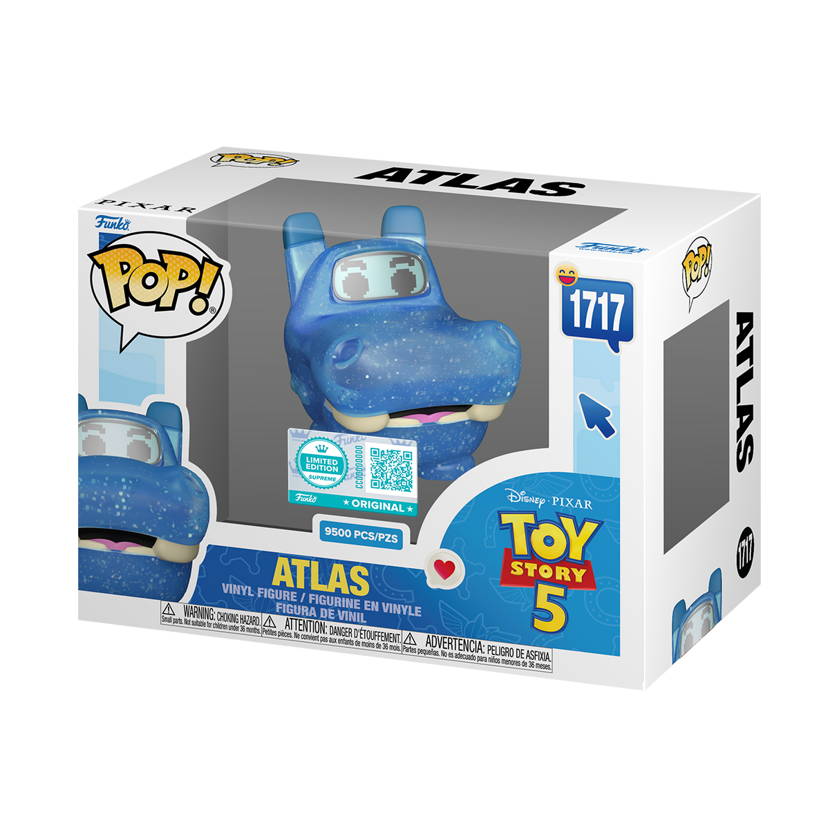 Funko Pop! Disney: Toy Story 5: Atlas (LE 9,500) (Funko Surpreme Edition) (Funko Shop Exclusive)