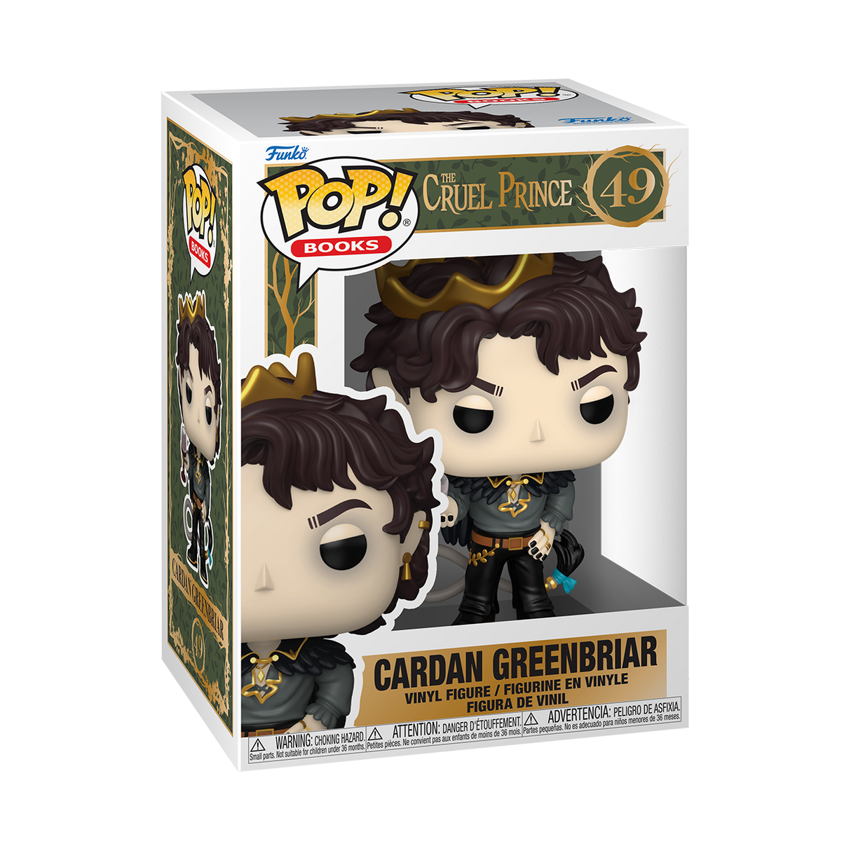 Funko Pop! Books: The Folk of the Air: The Cruel Prince: Carden Greenbriar