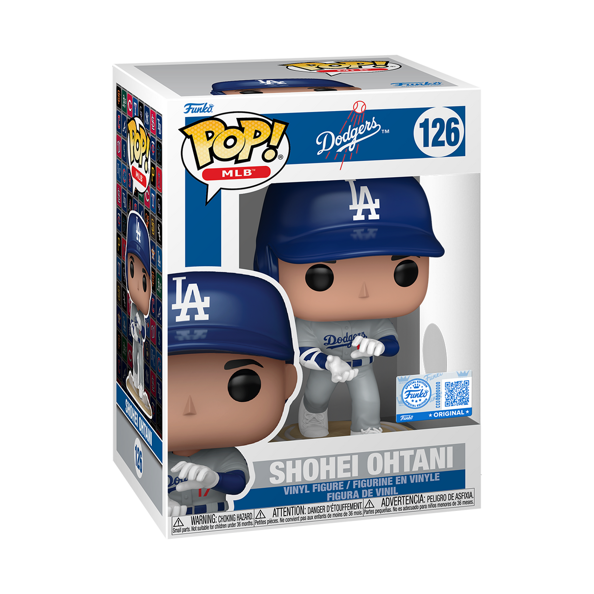 Funko Pop! MLB: LA Dodgers: Shohei Ohtani (Chalice Collectibles Exclusive)