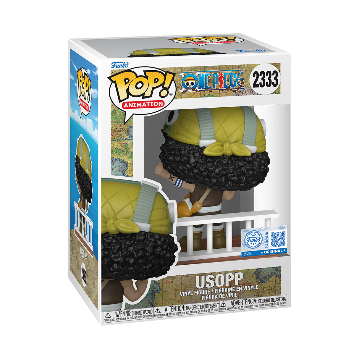 Funko Pop! Animation: One Piece: Usopp (Straw Hat Pirates) (Funko Special Edition)