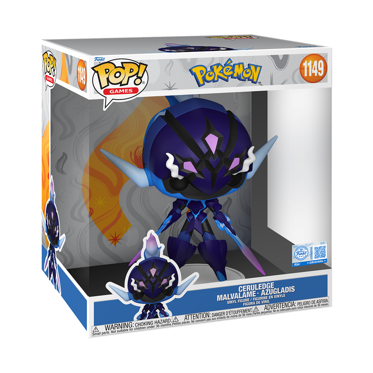 Funko Pop! Games: Pokemon: Ceruledge (Jumbo 10") (Target Exclusive)