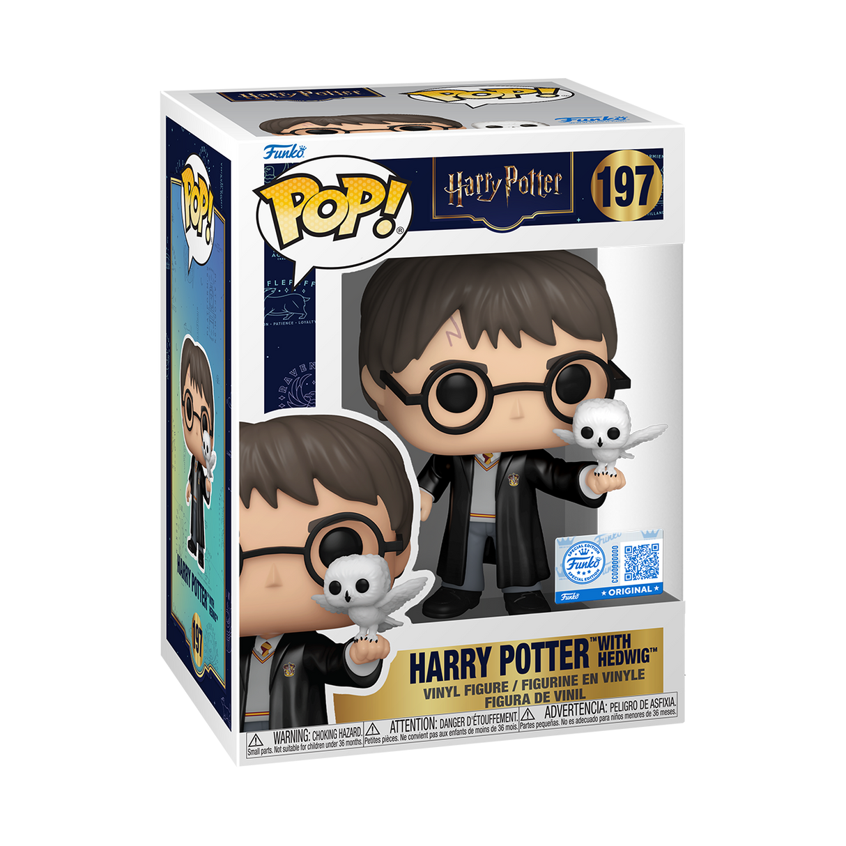 Funko Pop! Harry Potter: Harry Potter with Hedwig (Walmart Exclusive)