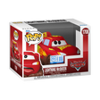 Funko Pop! Disney Cars Lightning McQueen figure from Toy Temple Exclusive, collectible toy with detailed car design.