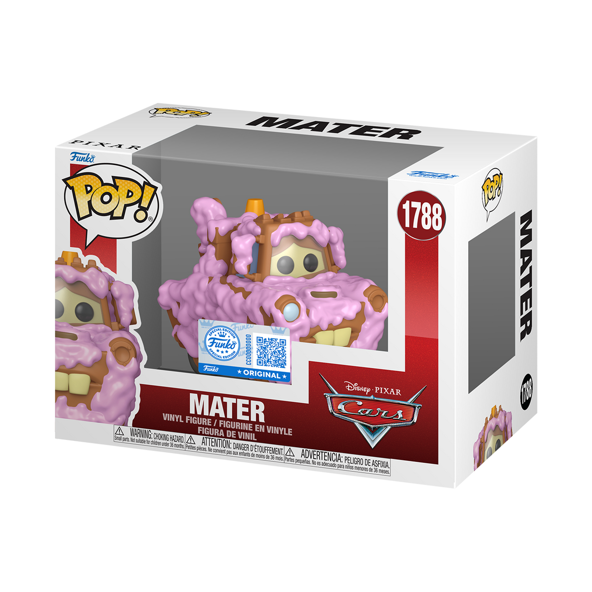 Funko Pop! Disney: Cars: Mater (Bubbles) (Funko Shop Exclusive)