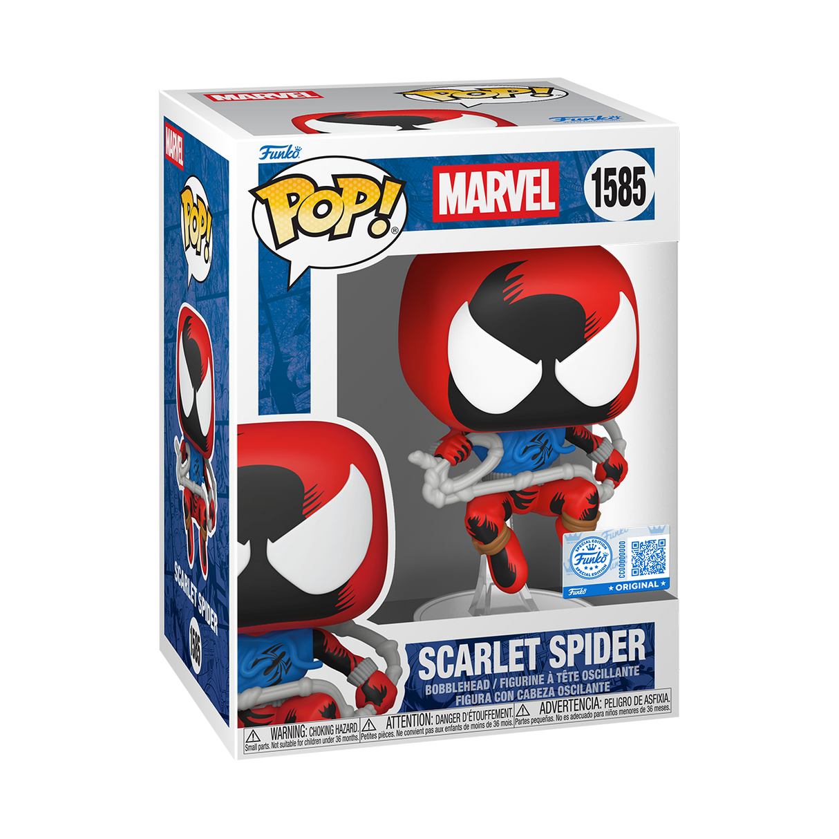 Funko Pop! Marvel: Scarlet Spider (GameStop Exclusive)