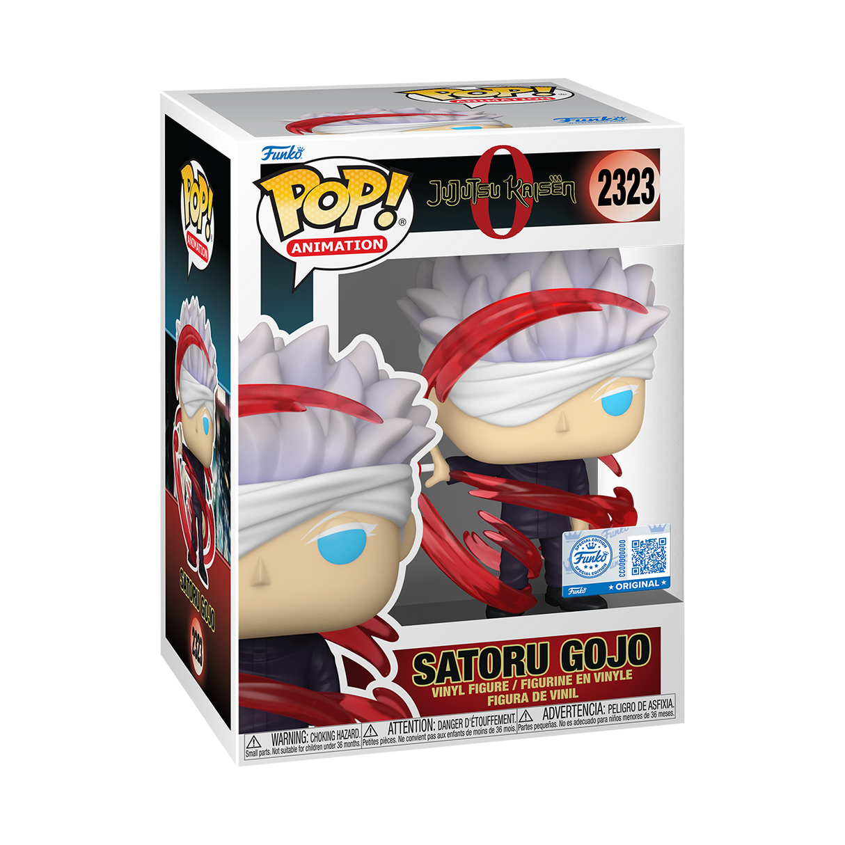 Funko Pop! Animation: Jujutsu Kaisen 0: Satoru Gojo (Eternal Forge Exclusive)