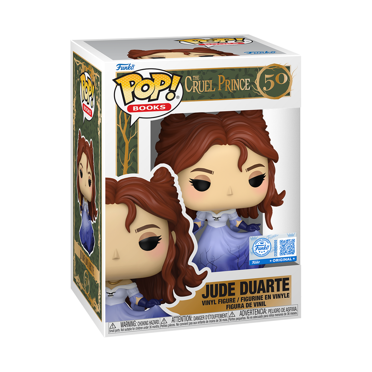 Funko Pop! Books: The Folk of the Air: The Cruel Prince: Jude Duarte (Funko Special Edition)