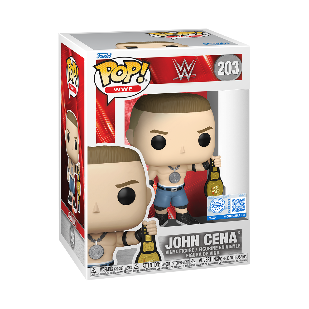 Funko Pop! WWE: John Cena (Walmart Exclusive) – Shak's Pop Shop
