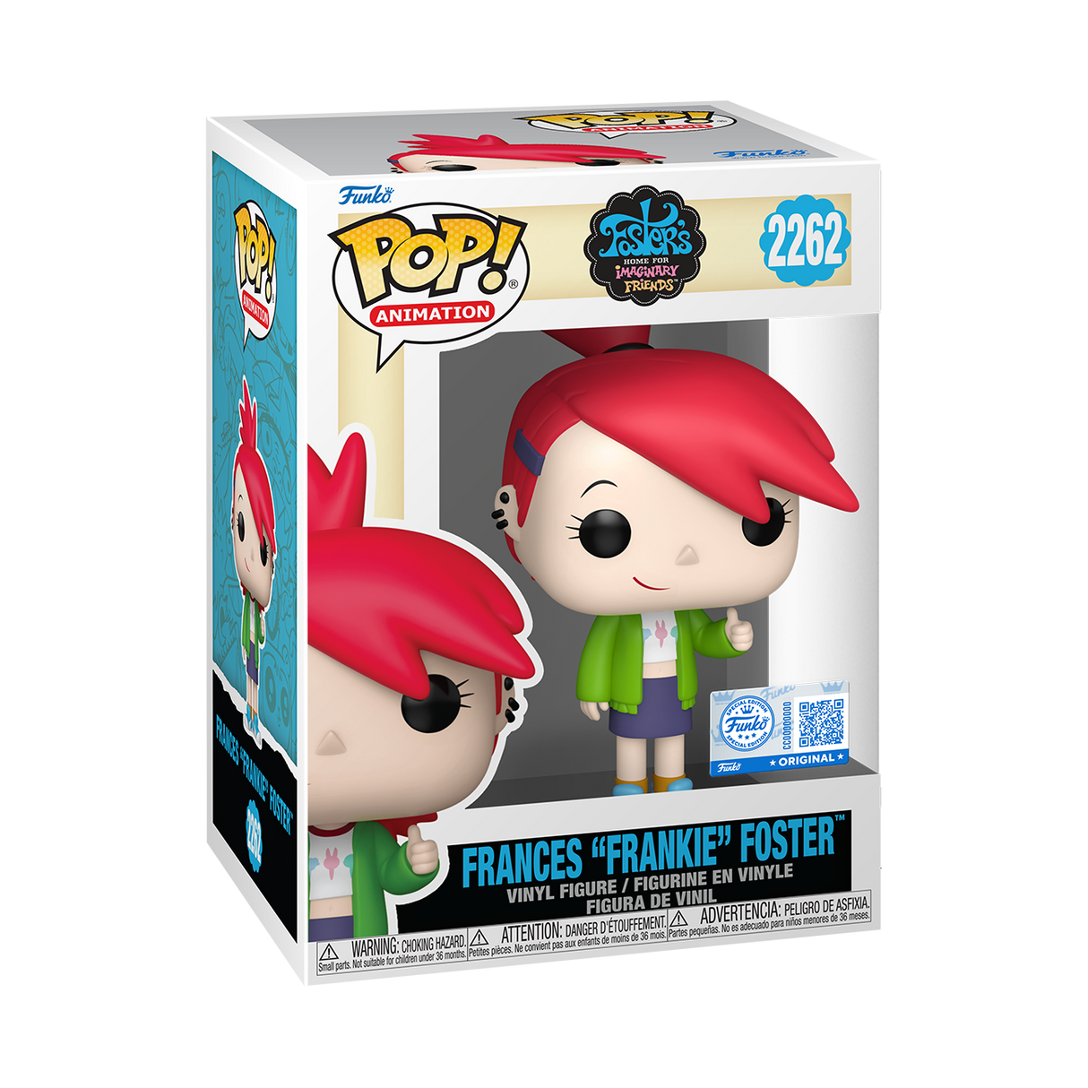 Funko Pop! Animation: Fosters Home for Imaginary Friends: Francis "Frankie" Foster (Funko Shop Exclusive)