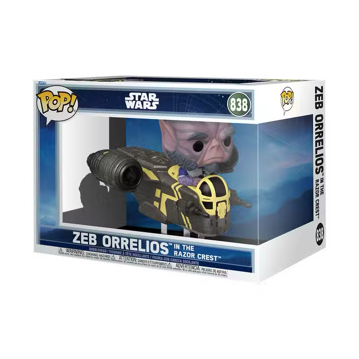 Funko Pop! Star Wars: The Mandalorian and Grogu: Zeb Orrelios in the Razor Crest