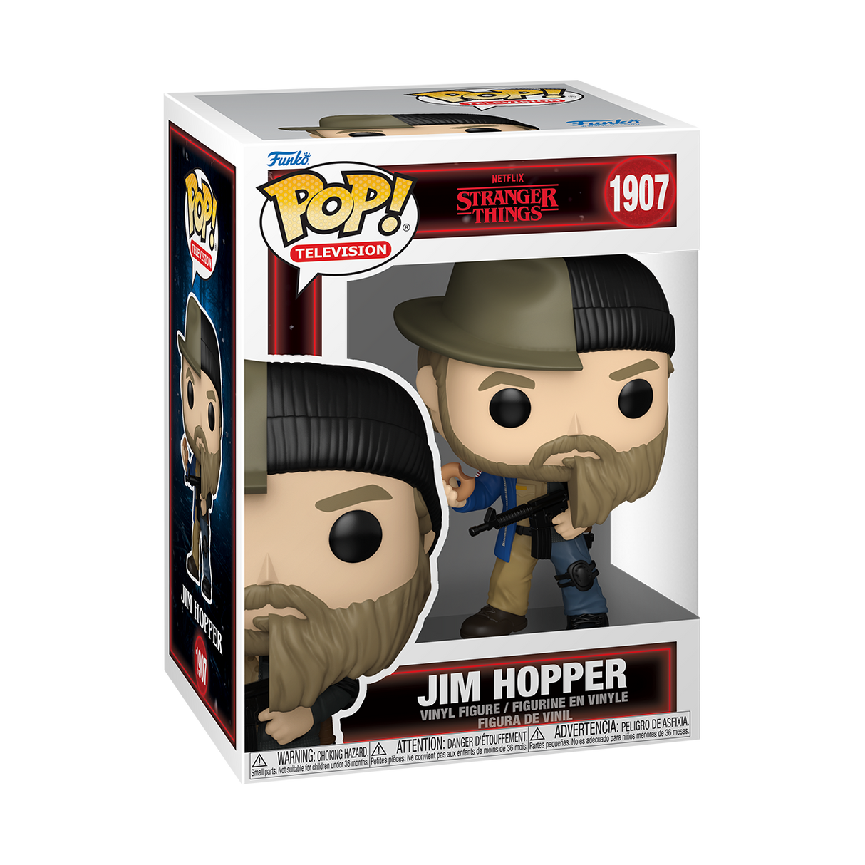 Funko Pop! Television: Stranger Things: Jim Hopper (Split)