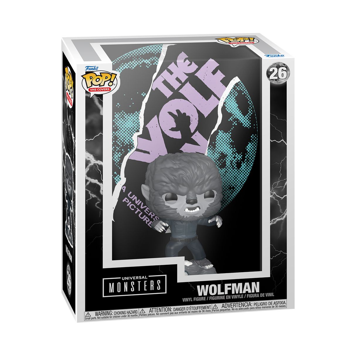 Funko Pop! VHS Covers: Universal Monsters: The Wolf Man