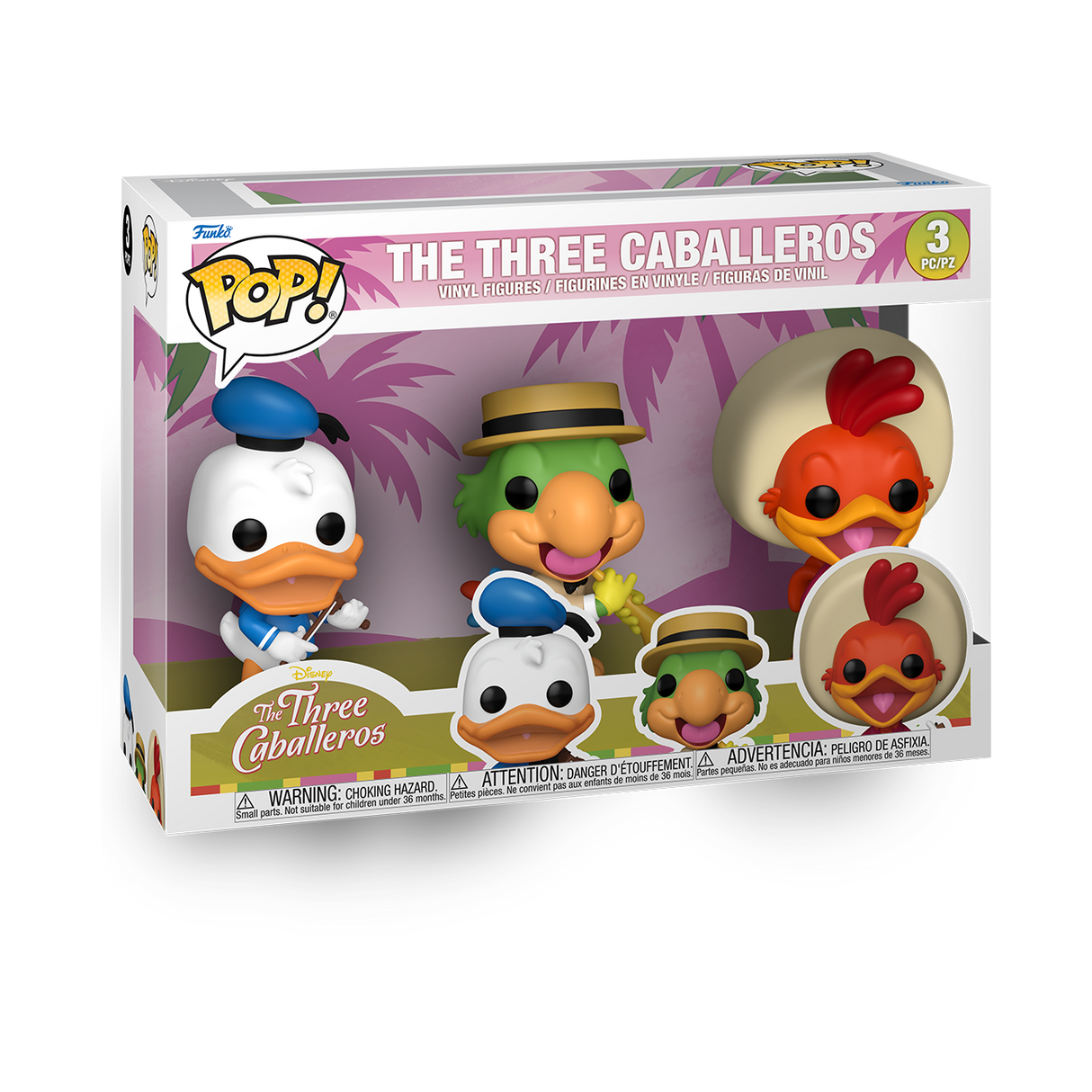Funko Pop! Disney: The Three Caballeros (3 Pack)