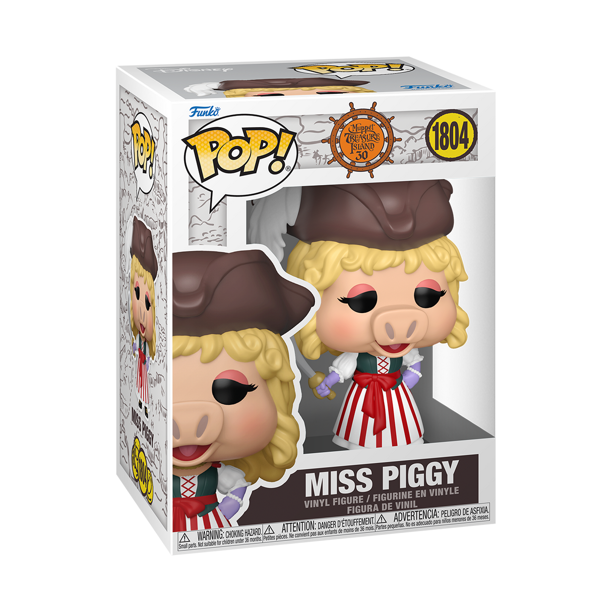 Funko Pop! Disney: Muppet Treasure Island: Miss Piggy