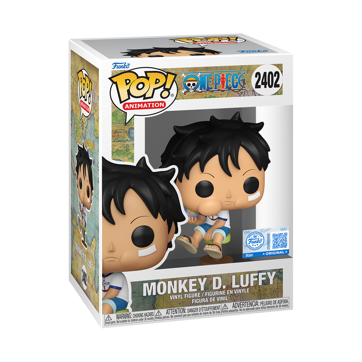 Funko Pop! Animation: One Piece: Monkey D. Luffy (Hot Topic Exclusive)