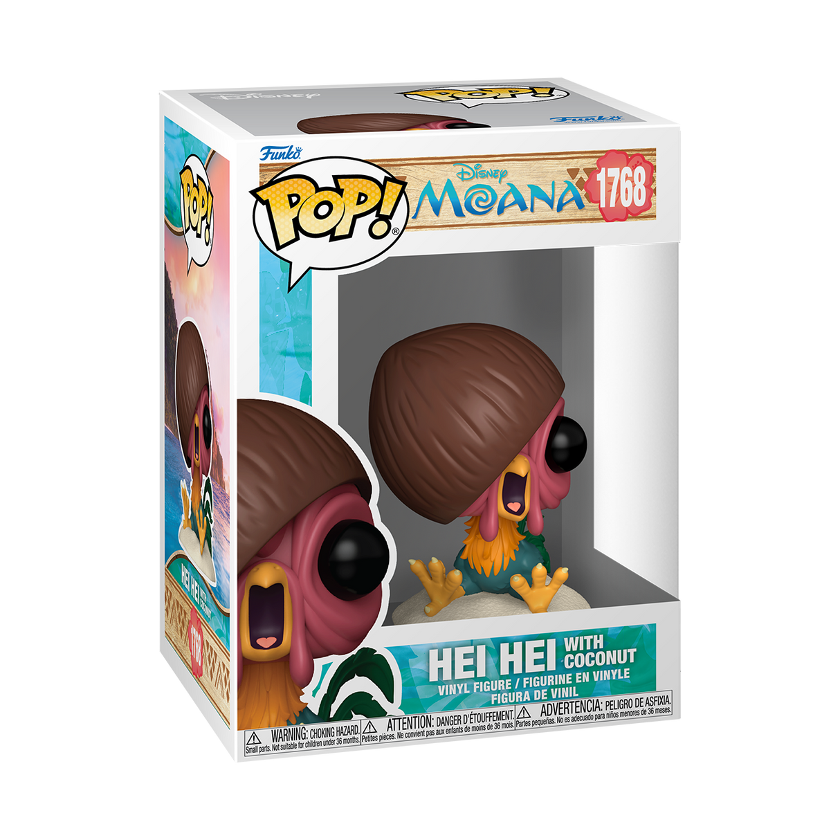 Funko Pop! Disney: Moana: Hei Hei with Coconut