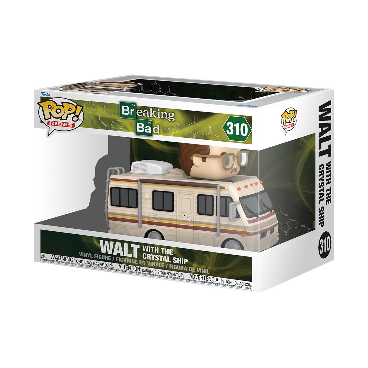 Funko Pop! Rides: Breaking Bad: Walt with the Crystal Ship