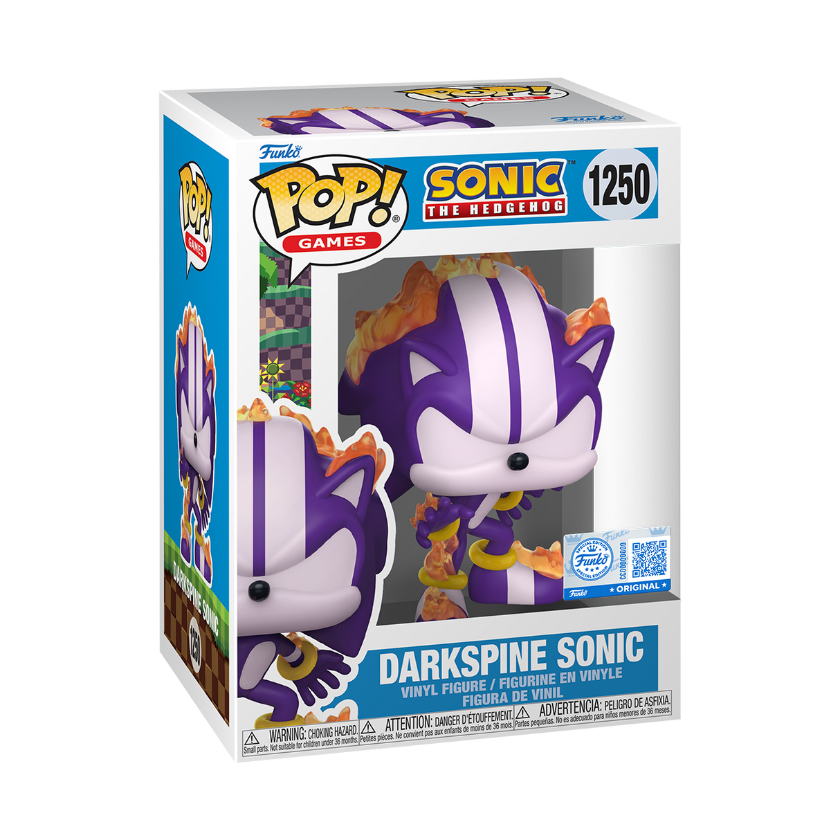 Funko Pop! Games: Sonic the Hedgehog: Darkspine Sonic (Target Exclusive)