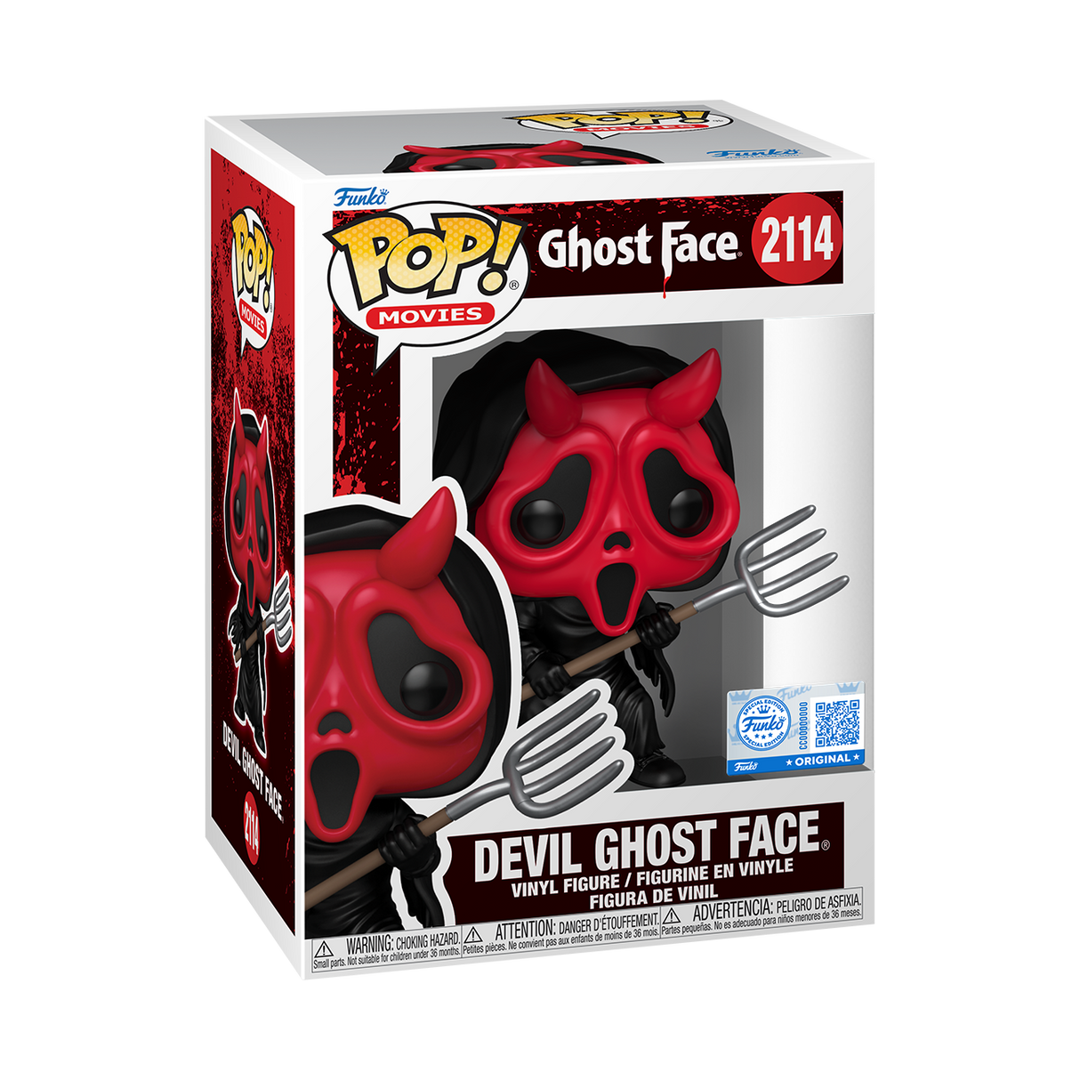 Funko Pop! Movies: Ghost Face: Devil Ghost Face (Funko Special Edition)