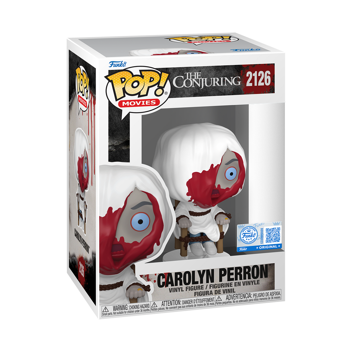 Funko Pop! Movies: The Conjuring: Carolyn Perron (Bloody) (Funko Special Edition)