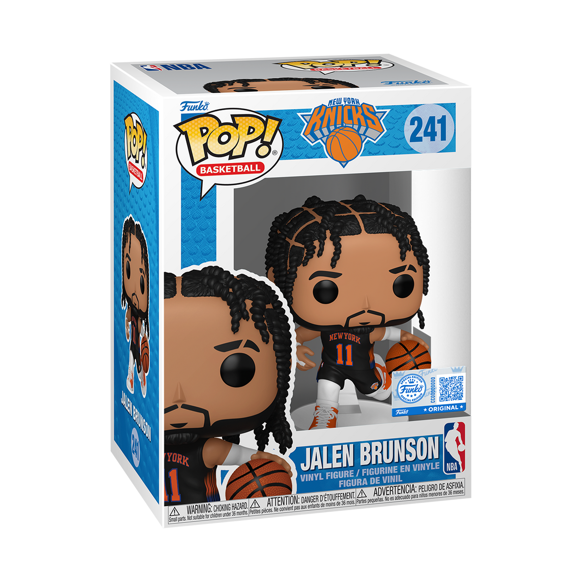 Funko Pop! Basketball: New York Knicks: Jalen Brunson (Lids Exclusive)