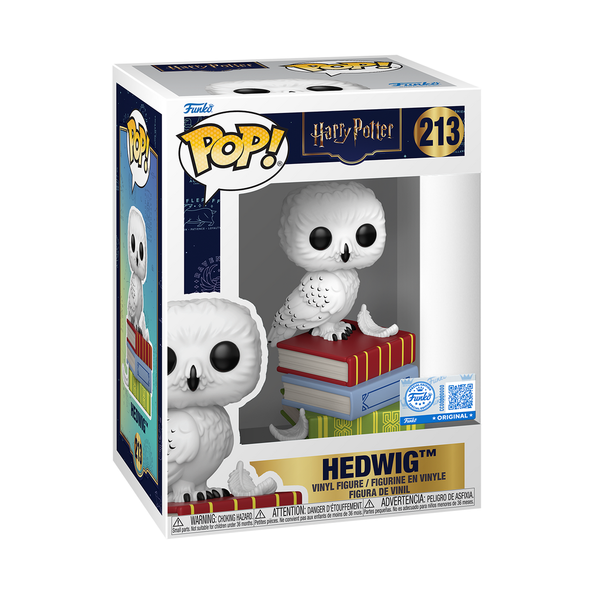 Funko Pop! Harry Potter: Hedwig on Books (Specialty Series Exclusive)