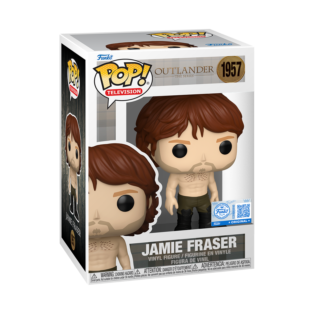 Funko Pop! Television: Outlander: Jamie Fraser (Shirtless) (Funko Shop Exclusive)