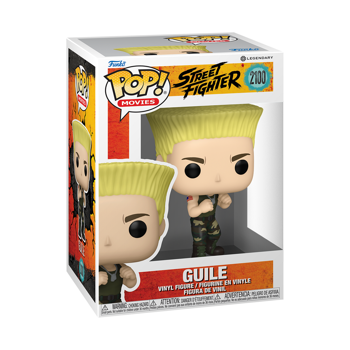 Funko Pop! Movies: Street Fighter: Guile