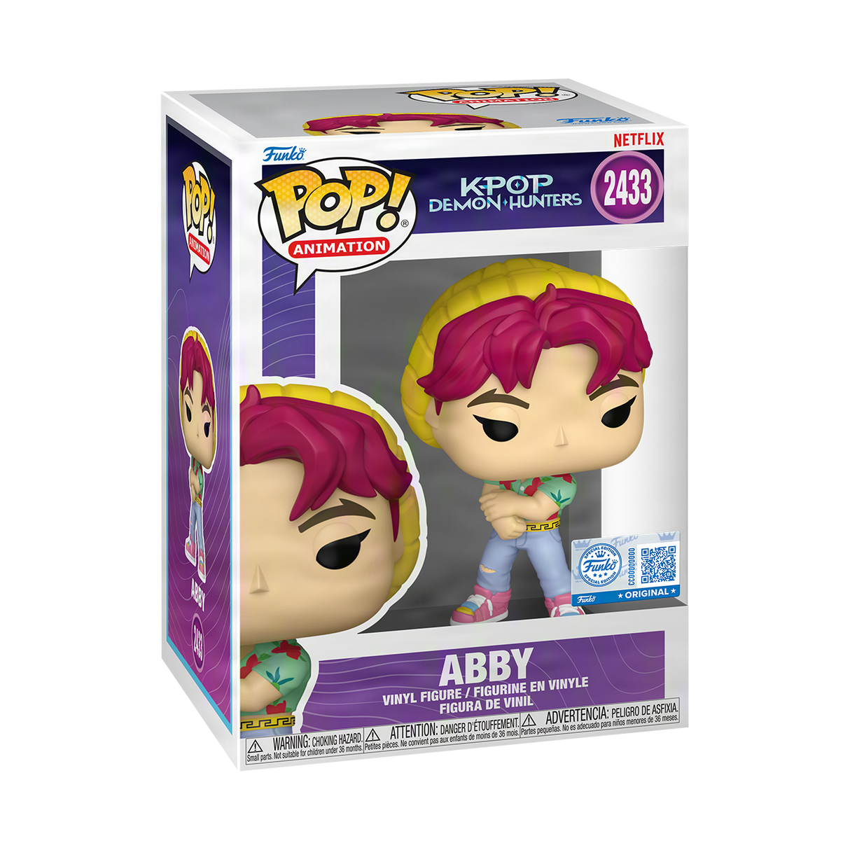 Funko Pop! Animation: K-Pop Demon Hunters: Abby (Funko Special Edition)