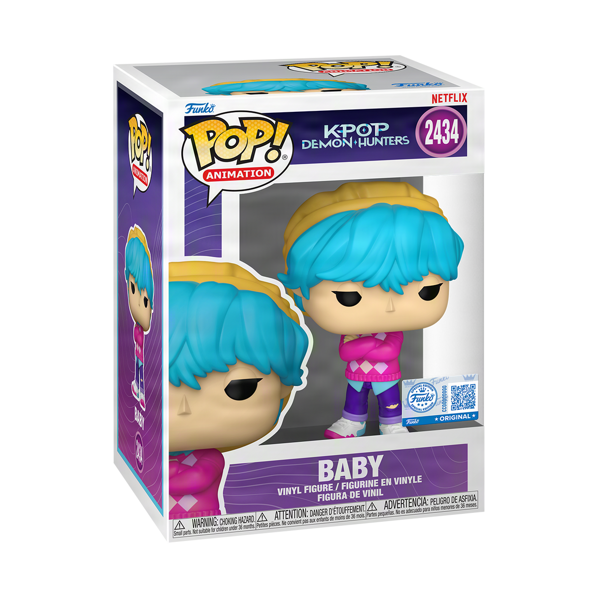 Funko Pop! Animation: K-Pop Demon Hunters: Baby (Funko Special Edition)