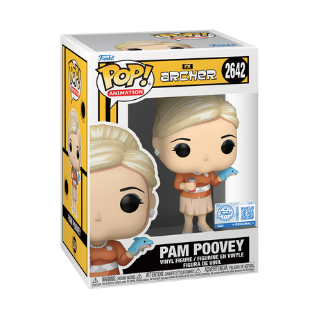 Funko Pop! Television Archer Pam Poovey collectible figure, Funko Shop Exclusive by Shak's Pop Shop