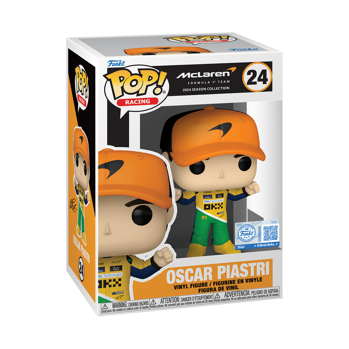 Funko Pop! Racing: McLaren Formula 1 Team: Oscar Piastri (Funko Special Edition)