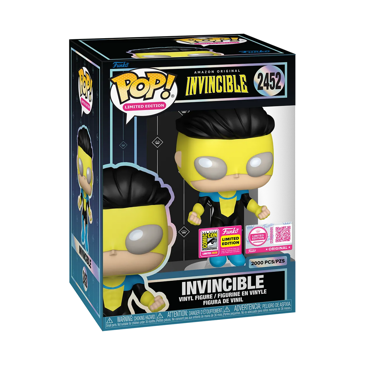 Funko Pop! Limited Edition: Invincible: Invincible (LE 2,000) (Funko Legendary Edition) (2026 SDCC Convention Exclusive)