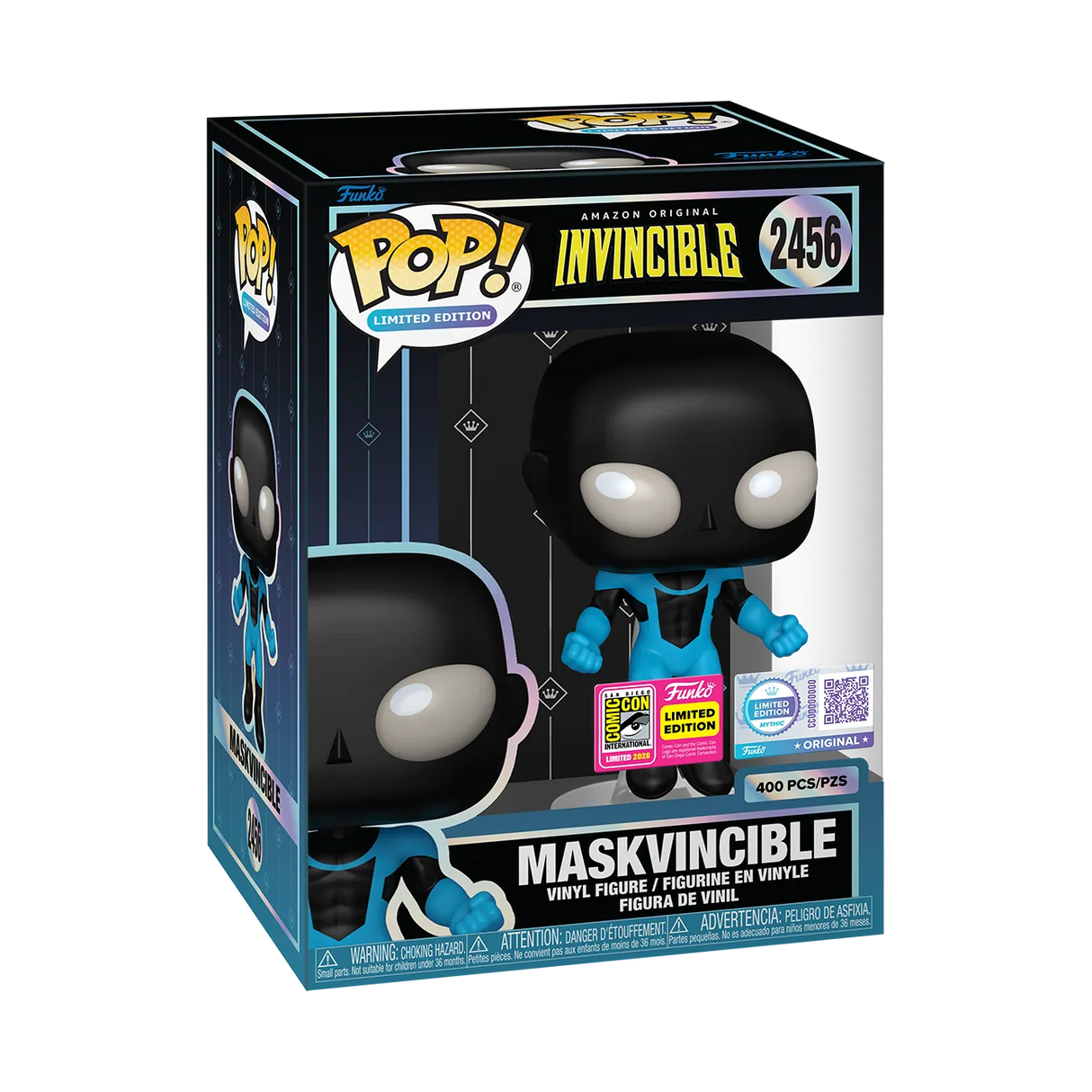 Funko Pop! Limited Edition: Invincible: Maskvincible (LE 400) (Funko Mythic Edition) (2026 SDCC Convention Exclusive)