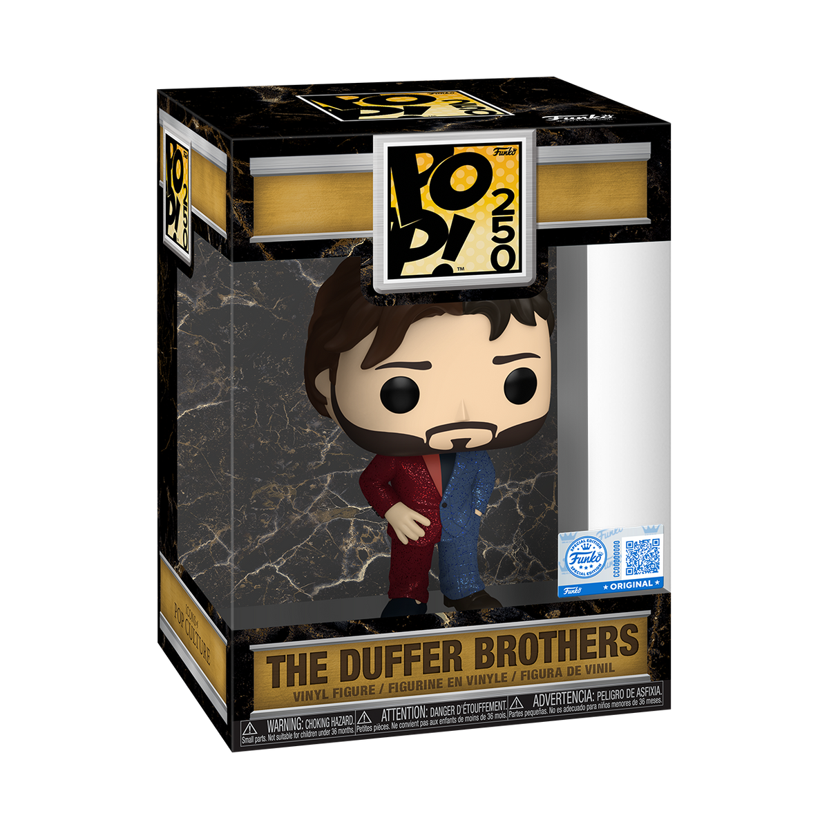 Funko Pop! Icons: The Duffer Brothers (Split) (Pop! 250) (Diamond Collection)